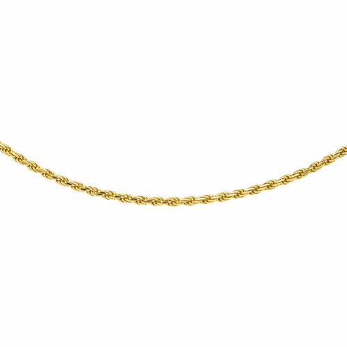 Collier Collier maille torsadée en or jaune 18 carats 58 Facettes 4890748CN