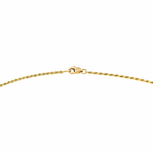 Collier Collier maille torsadée en or jaune 18 carats 58 Facettes 4890748CN