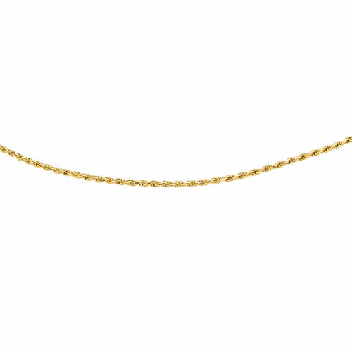 Collier Collier maille torsadée en or jaune 18 carats 58 Facettes 4890748CN