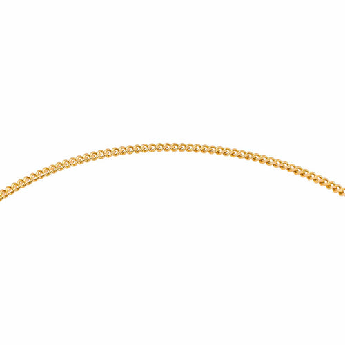 Collier Collier maille gourmette en or rose 18 carats 58 Facettes 4823765CN