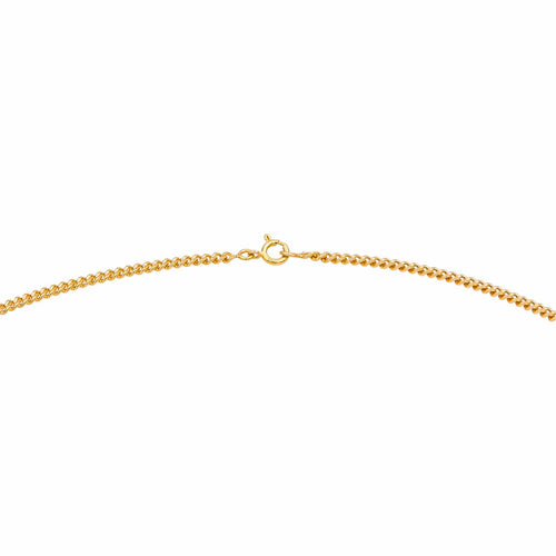 Collier Collier maille gourmette en or rose 18 carats 58 Facettes 4823765CN