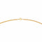 Collier Collier maille gourmette en or rose 18 carats 58 Facettes 4823765CN