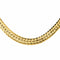 Collier Collier maille anglaise en or jaune 18 carats 58 Facettes 4584704CN