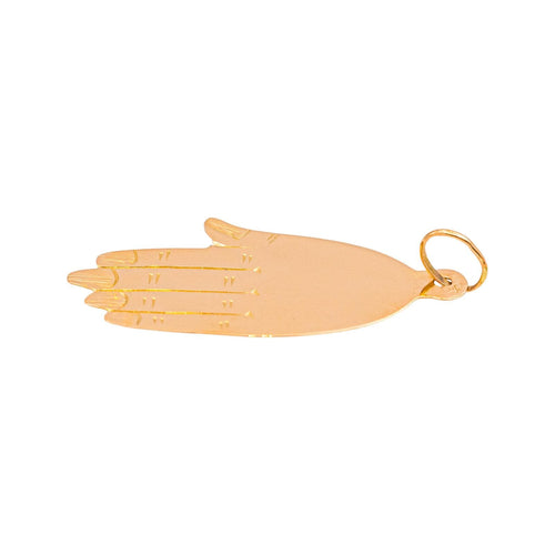 Pendentif Pendentif main de Fatma en or jaune 18 carats 58 Facettes 4712886CN