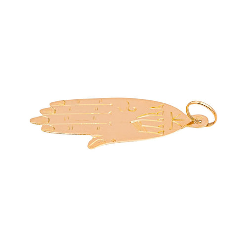 Pendentif Pendentif main de Fatma en or jaune 18 carats 58 Facettes 4712886CN