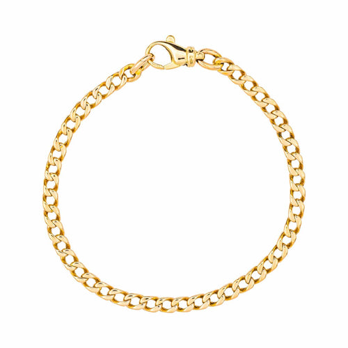 Bracelet Bracelet maille gourmette en or jaune 18 carats 58 Facettes 4751678CN