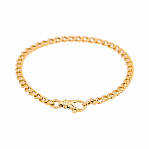 Bracelet Bracelet maille gourmette en or jaune 18 carats 58 Facettes 4751678CN