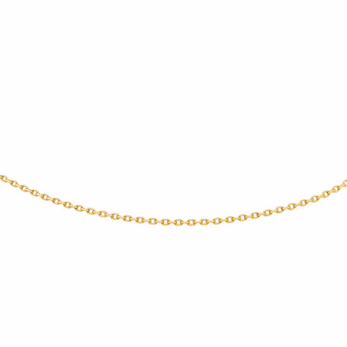 Collier Collier chaîne maille forçat en or jaune 18 carats 58 Facettes 4799523CN