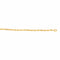 Collier Collier chaîne maille forçat en or jaune 18 carats 58 Facettes 4799523CN