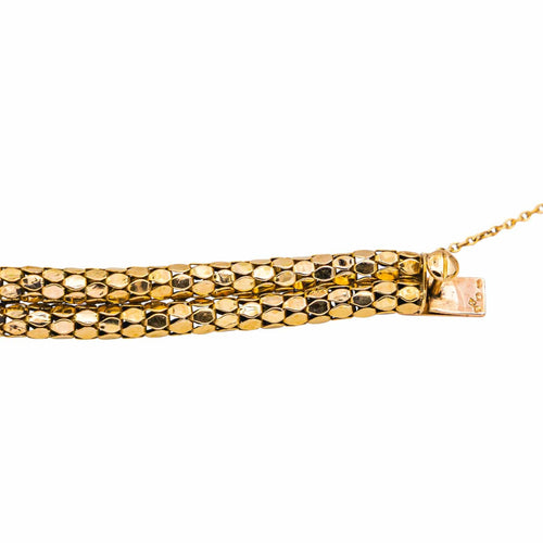 Collier Collier en or rose 18 carats 58 Facettes 4860176CN
