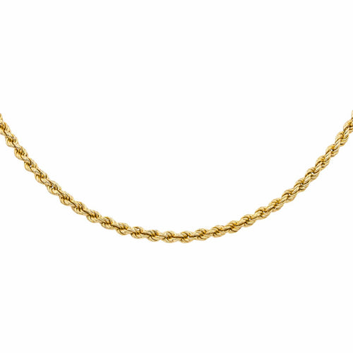 Collier Collier maille torsadée en or jaune 18 carats 58 Facettes 4799500CN