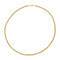 Collier Collier maille torsadée en or jaune 18 carats 58 Facettes 4799500CN