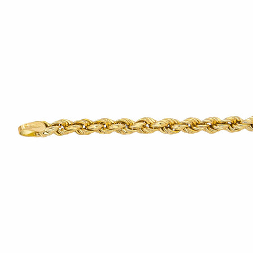 Collier Collier maille torsadée en or jaune 18 carats 58 Facettes 4799500CN