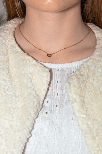 Collier Cartier Cœur - Collier en or jaune avec saphir 58 Facettes 4944052RV