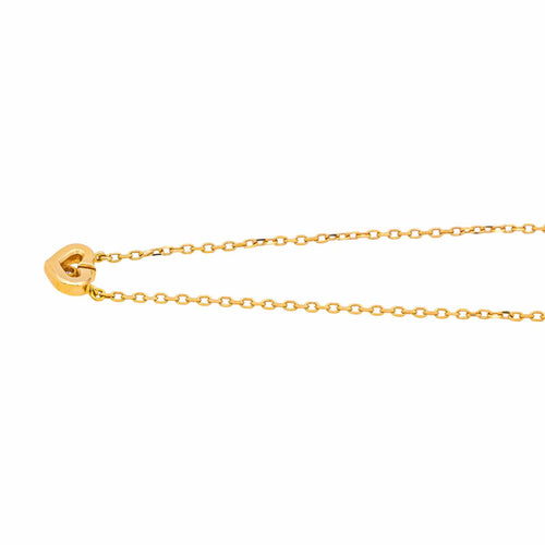 Collier Cartier Cœur - Collier en or jaune avec saphir 58 Facettes 4944052RV