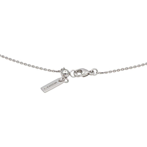 Collier Messika My Twin Trio - Collier en or blanc 18 carats et diamants 58 Facettes 4914822RV