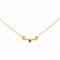 Collier Collier en or jaune 18 carats avec rubis et diamants 58 Facettes 4815596CN