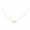 Collier Collier en or jaune 18 carats avec rubis et diamants 58 Facettes 4815596CN