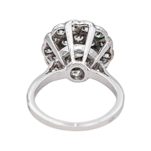 Bague 53.5 Bague en or blanc et diamants 58 Facettes 4712453CN