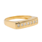 Bague 59 Bague pavée en or jaune 18 carats et diamants 58 Facettes 3221908CN