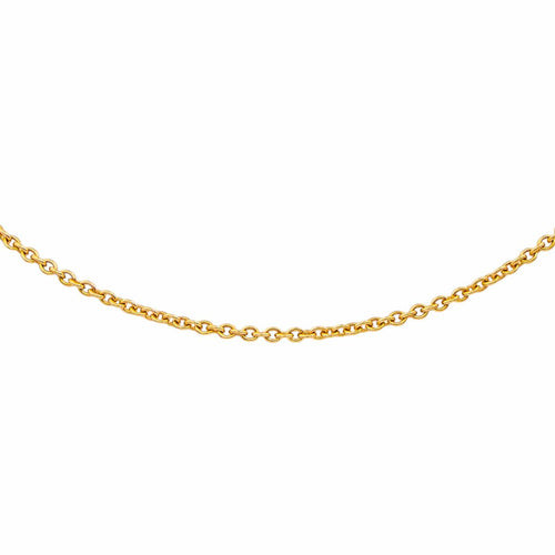 Collier Collier maille forçat en or jaune 18 carats 58 Facettes 4828798RV