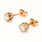 Bague Boucles d’oreilles solitaires en or 14k avec diamants taille rose 58 Facettes 15BD9B68E61D4F4BAD6E0CEF12A04AB0