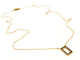 Collier Collier en or rose 18 carats avec diamants noirs 58 Facettes 579204RV