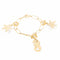 Bracelet Bracelet à breloques en or jaune 18 carats et nacre 58 Facettes 1888323CN