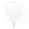 Collier Collier maille vénitienne en or blanc 18 carats 58 Facettes 1613491CN