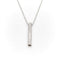 Collier Collier maille vénitienne en or blanc 18 carats 58 Facettes 1613491CN