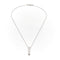 Collier Collier maille vénitienne en or blanc 18 carats 58 Facettes 1613491CN