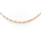 Collier Collier maille forçat en or jaune 18 carats 58 Facettes 1641726CN