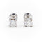 Boucles d'oreilles Boucles d’oreilles puces - Diamants taille brillant en or blanc 18 carats 58 Facettes 1931129CN