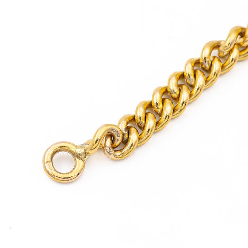 Bracelet Bracelet maille gourmette en or jaune 18 carats 58 Facettes 2024152CN