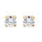 Boucles d'oreilles Boucles d'oreilles puces en or jaune 18 carats et diamants 58 Facettes 2295036CN