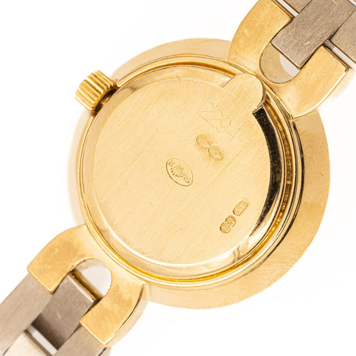Montre Rolex Cellini - Montre femme en or jaune et or blanc 18 carats 58 Facettes 1833690CN