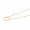Collier Collier Transparence - Collier en or rose 18 carats 58 Facettes 578943RV