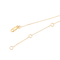 Bracelet Bracelet en or rose 18 carats avec diamant taille brillant 0,08 ct 58 Facettes 579014RV