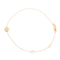 Bracelet Bracelet en or rose 18 carats avec diamant taille brillant 0,08 ct 58 Facettes 579014RV