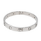 Bracelet Cartier Love - Bracelet jonc en or blanc serti de diamants 58 Facettes 2873481RV