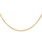 Collier Collier chaîne maille forçat en or jaune 18 carats 58 Facettes 2669403CN