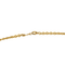 Collier Collier chaîne maille forçat en or jaune 18 carats 58 Facettes 2669403CN