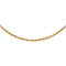 Collier Collier chaîne maille forçat en or jaune 18 carats 58 Facettes 2669403CN