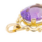 Pendentif Pendentif en or jaune 18 carats avec améthyste 58 Facettes 3105058CN