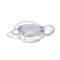 Pendentif Pendentif en or blanc avec aigue-marine et diamants 58 Facettes 2826011CN
