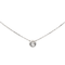 Collier Collier en or blanc 18 carats avec diamant taille brillant 58 Facettes 579048RV
