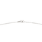 Collier Collier en or blanc 18 carats avec diamant taille brillant 58 Facettes 579048RV
