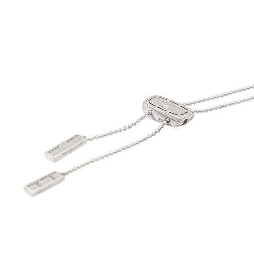 Collier Mauboussin Le vice et la vertu - Collier en or blanc et diamants 58 Facettes 2866597CN
