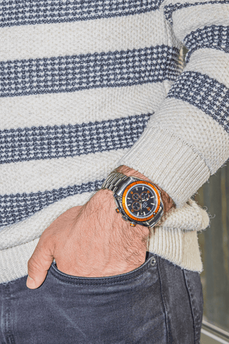 Montre Omega - Montre Seamaster Planet Ocean en acier 58 Facettes 3451417RV