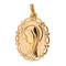 Pendentif Pendentif religieux Vierge Marie en or jaune 18 carats 58 Facettes 2886212CN